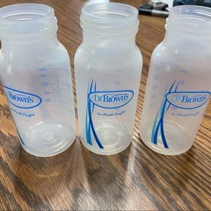 3 4oz Dr. Brown’s bottles